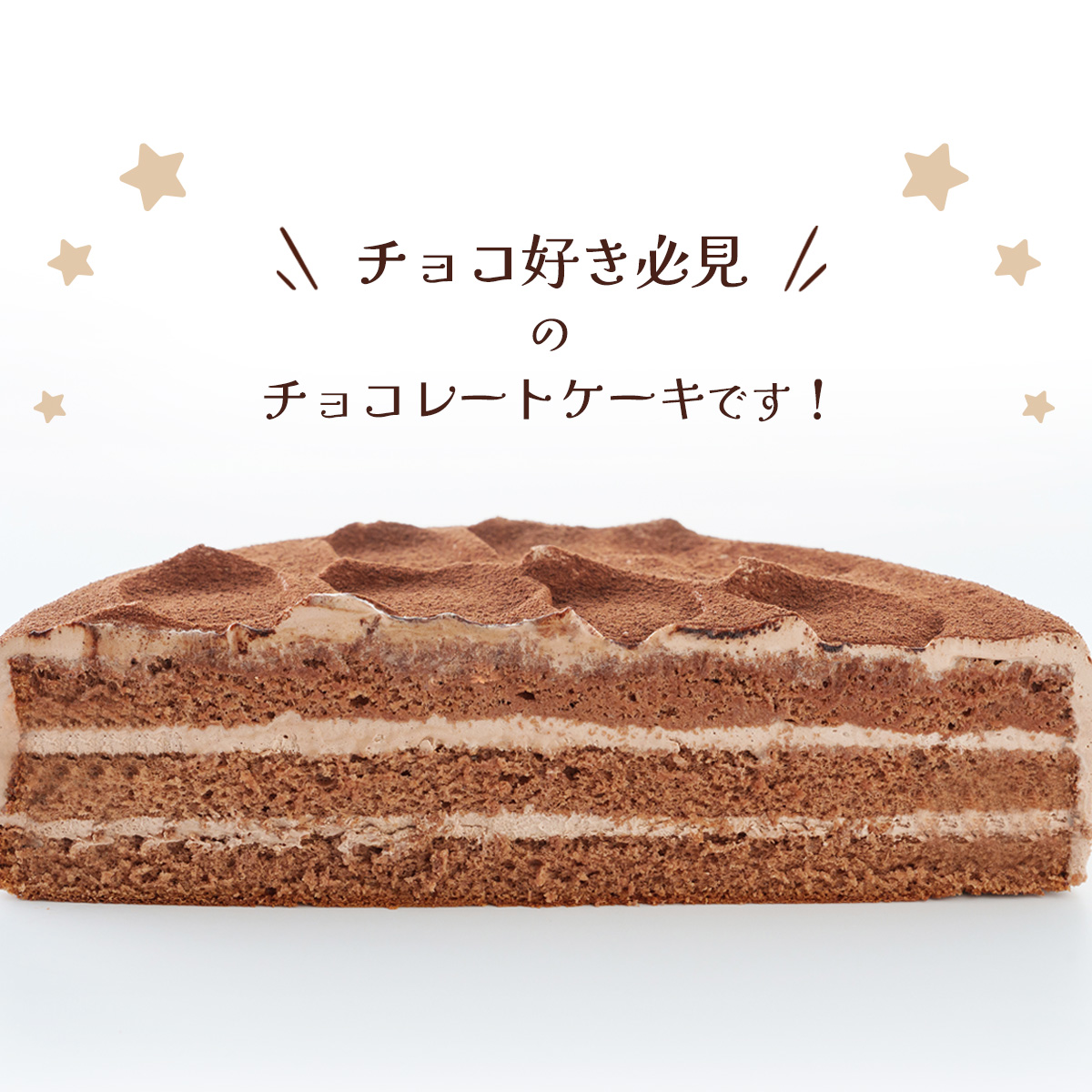 生チョコケーキ６号ホール-