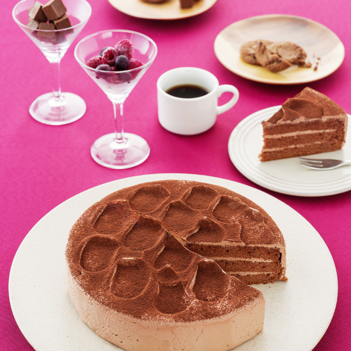 生チョコケーキ６号ホール-