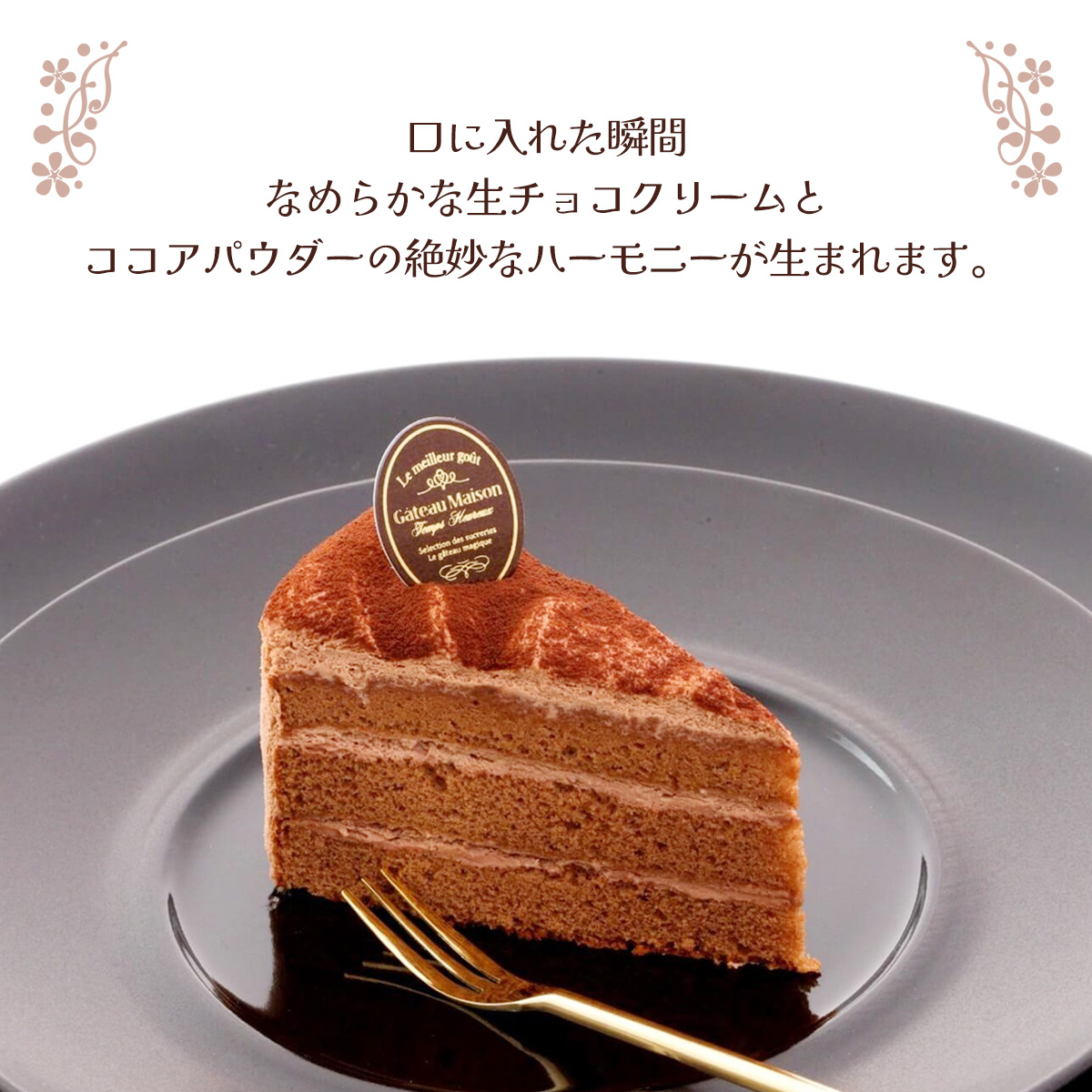 生チョコケーキ６号ホール-