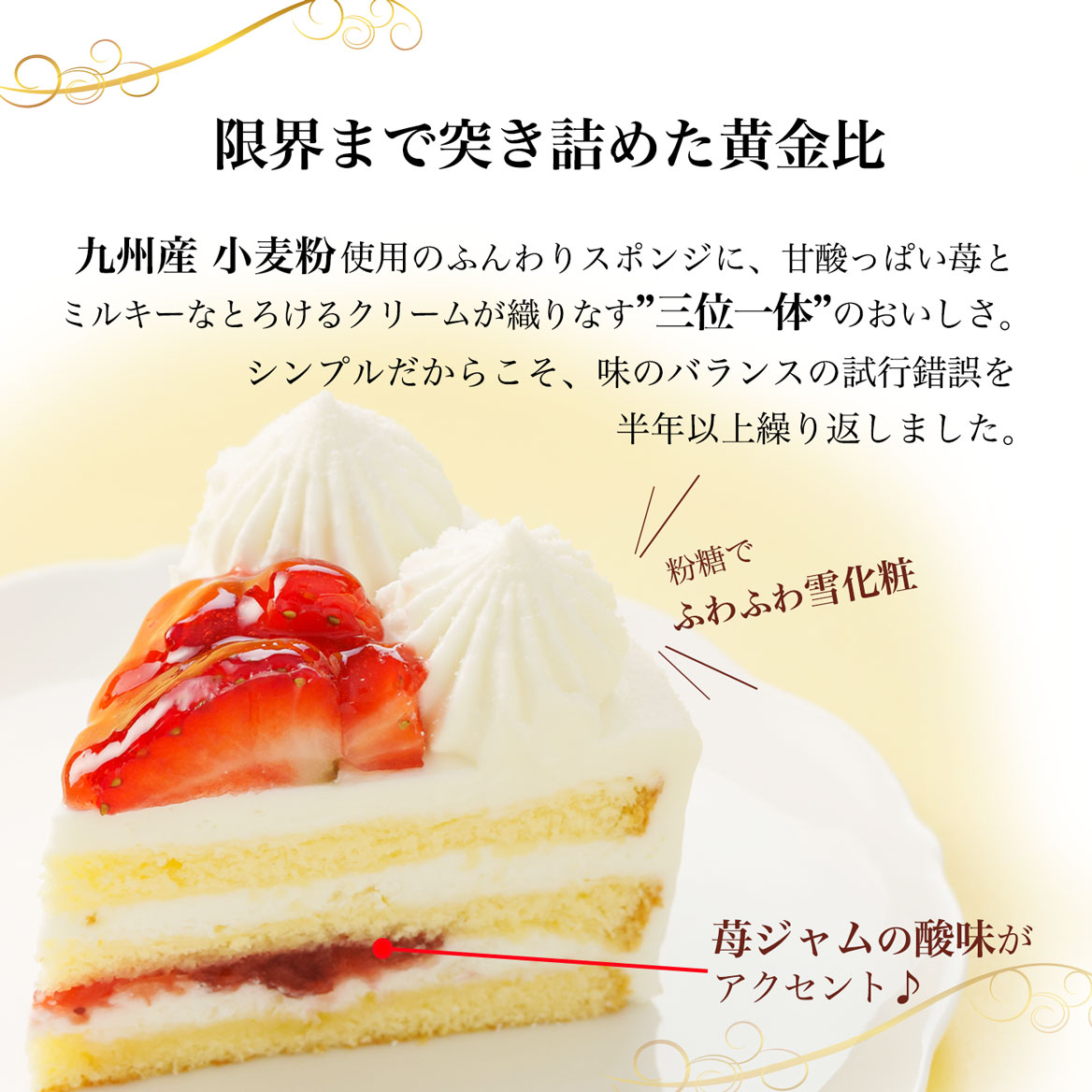 PREMIUM BIYORI -プレミアム苺ショートケーキ5号-
