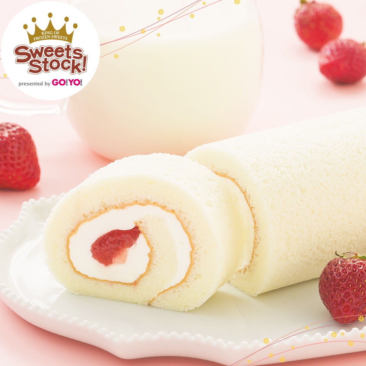 今だけ10%OFF】糸島あまおうロールケーキ｜冷凍ケーキお取り寄せ専門店