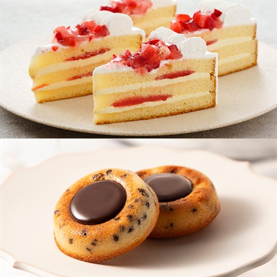 2025春ギフト Bセット（苺たっぷりショートケーキ・生ティグレ）
