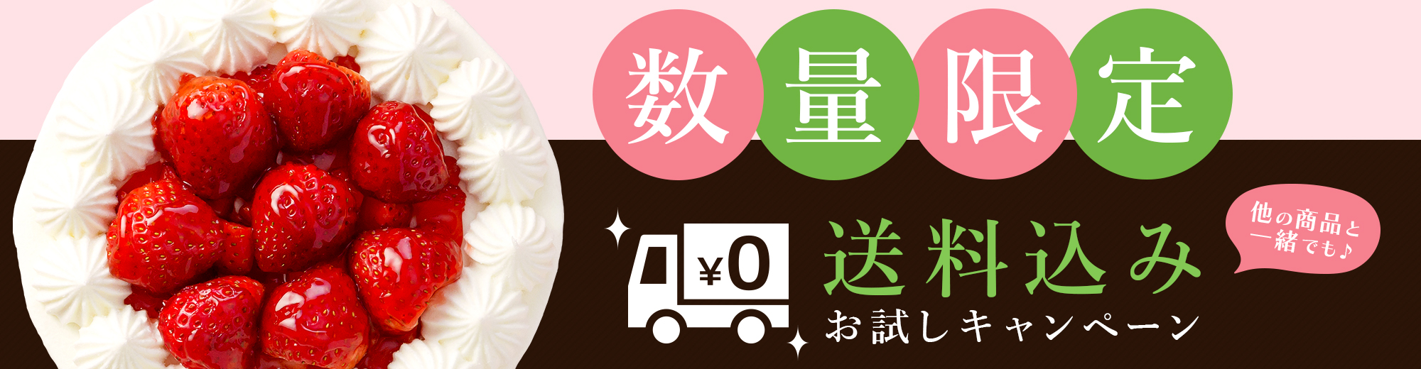 【数量限定＆送料込みお試し】PREMIUM BIYORI -プレミアム苺ショートケーキ5号-