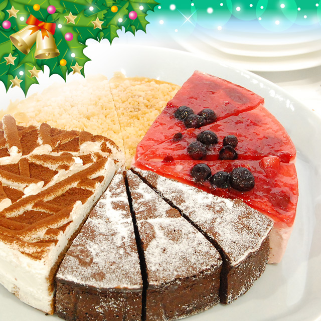 4種のバラエティケーキセット