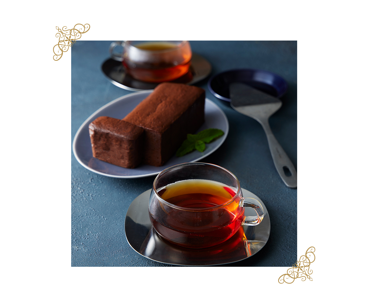 和紅茶 -Premium Leaf-×frozen cake 111 ガトーショコラ