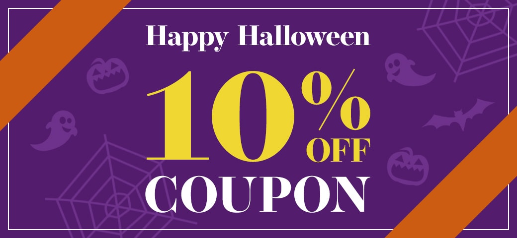 Happy Halloween 10% OFF COUPON